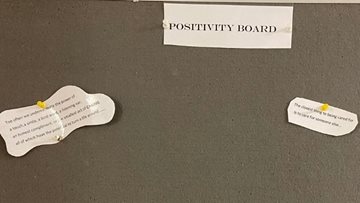 Liverpool care home introduces positivity board